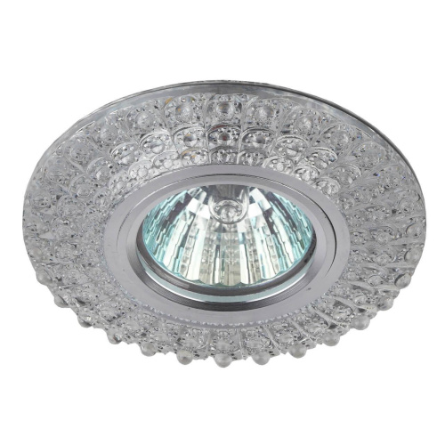 Встраиваемый светильник ЭРА LED с подсветкой DK LD2 SL/WH+PU Б0019198