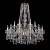 Подвесная люстра Bohemia Ivele 1403/12+6/300/h-95/G