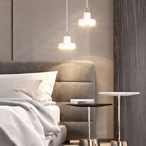 Подвесной Светильник Stone Pendant White By Imperiumloft By Imperiumloft