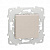 Выключатель Wiser нажимной Schneider Electric Unica New NU553744