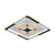 Потолочная светодиодная люстра Profit Light 7017 WHT+BLK