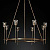 Люстра Torche De Verre Round Chandelier 8 By Imperiumloft