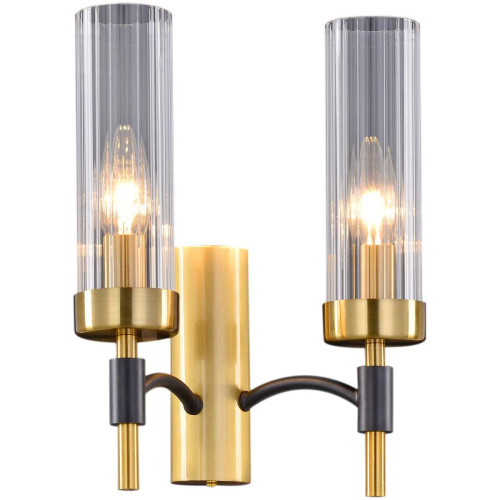 Бра ILLUMICO IL5177-2WLS-29 BRASS TUBO