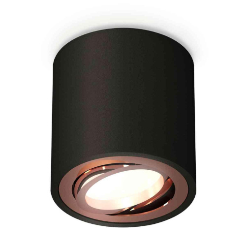 Комплект накладного светильника Ambrella light Techno Spot XS7532005 SBK/PPG черный песок/золото розовое полированное (C7532, N7005) Комплект накладного светильника Ambrella light Techno Spot XS7532005 SBK/PPG черный песок/золото розовое полированное (C7532, N7005)