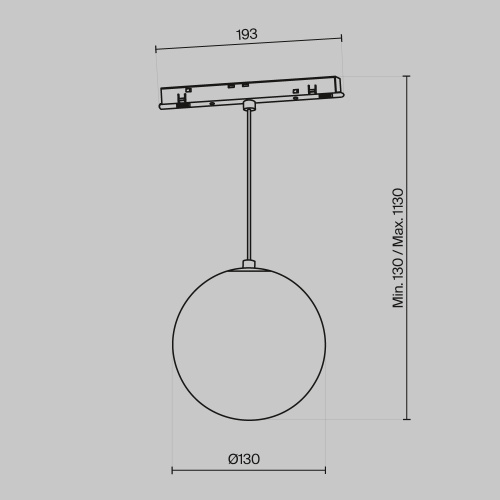 Трековый светильник Technical TR039-4-5WTW-DD-B Трековый светильник Technical TR039-4-5WTW-DD-B