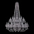 Подвесная люстра Bohemia Ivele 1406/20+10+5/400/h-160/2d Ni