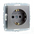 Розетка 2К+З Mono Electric Despina/ Larissa 16A 250V винтовое подключение антрацит 500-002421-117