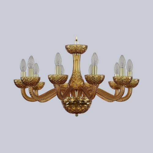 Подвесная люстра Bohemia Ivele 1311/10/240 G Am/Amber/M-1F