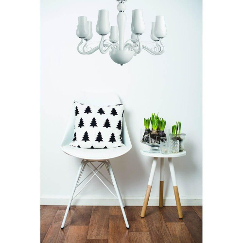 Подвесная люстра Arte Lamp Biancaneve A8110LM-8WH Подвесная люстра Arte Lamp Biancaneve A8110LM-8WH