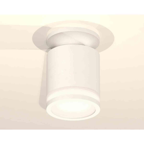 Комплект накладного светильника Ambrella light Techno Spot XS7401064 SWH/FR белый песок/белый матовый (N7925, C7401, N7120)