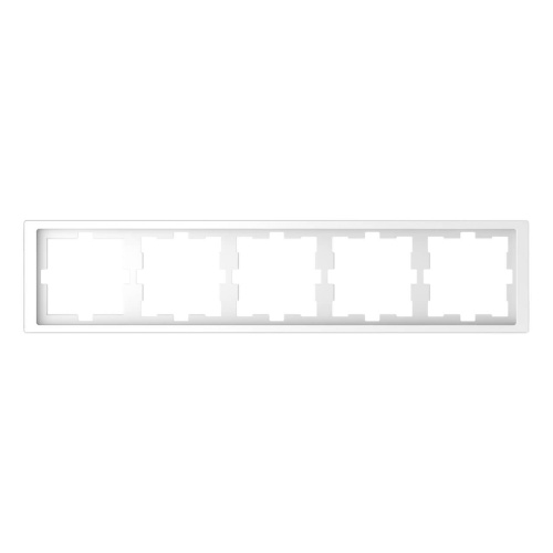 Рамка 5-постовая Schneider Electric Merten D-Life MTN4050-6535