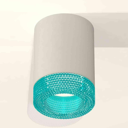 Комплект накладного светильника Ambrella light Techno Spot XS7423004 SGR/BL серый песок/голубой (C7423, N7194) Комплект накладного светильника Ambrella light Techno Spot XS7423004 SGR/BL серый песок/голубой (C7423, N7194)