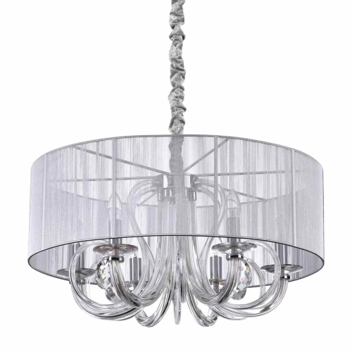 Подвесная люстра Ideal Lux Swan SP6 Argento 208152 Подвесная люстра Ideal Lux Swan SP6 Argento 208152