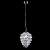 Подвесной светильник Crystal Lux Charme SP1+1 Led Chrome/Transparent