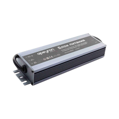 Блок питания Apeyron 12V 150W IP67 12,5A 03-14 Блок питания Apeyron 12V 150W IP67 12,5A 03-14