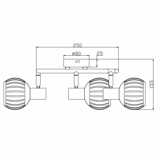 Спот Rivoli Enio 7032-733 Б0047137