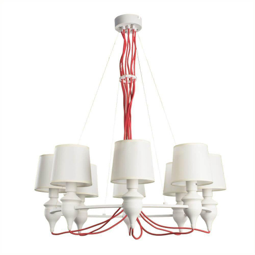 Подвесная люстра Arte Lamp Sergio A3325LM-8WH Подвесная люстра Arte Lamp Sergio A3325LM-8WH