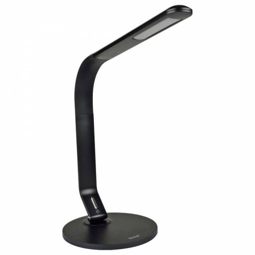Настольная лампа Uniel TLD-555 Black/LED/500Lm/5500K/Dimmer/USB UL-00003648 Настольная лампа Uniel TLD-555 Black/LED/500Lm/5500K/Dimmer/USB UL-00003648