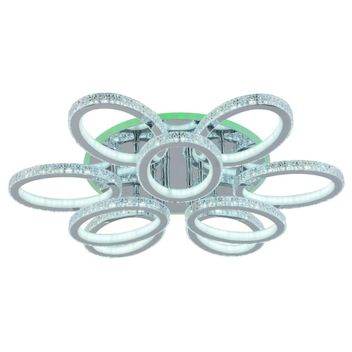 Потолочная светодиодная люстра Profit Light 8033/6+3 CHR