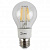Лампа светодиодная филаментная ЭРА E27 5W 2700K груша прозрачная F-LED A60-5W-827-E27