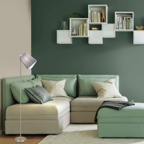 Торшер Escada Hall Chrome/Grey 10185/T Grey Торшер Escada Hall Chrome/Grey 10185/T Grey