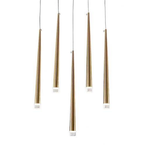 Подвесной светильник Aquitaine 5 gold