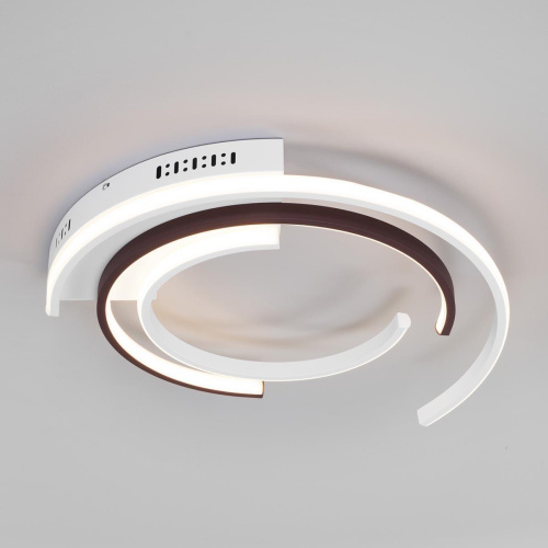 Потолочный светодиодный светильник Eurosvet Gross 90248/3 белый/ черный