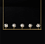Люстра Rh Boule De Cristal Linear Chandelier 5 By Imperiumloft