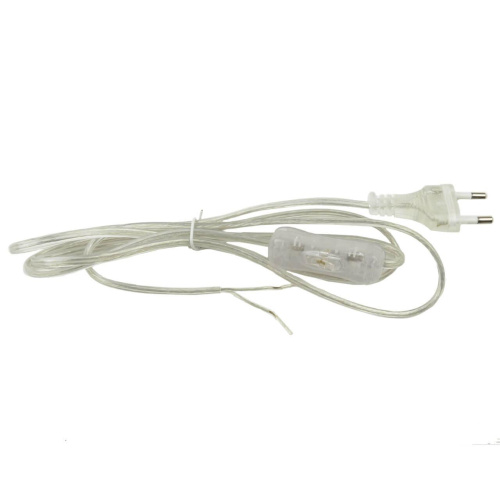 Шнур сетевой с вилкой и выключателем Uniel UCX-C11/02A-170 Clear UL-00004433 Шнур сетевой с вилкой и выключателем Uniel UCX-C11/02A-170 Clear UL-00004433