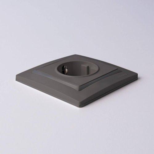 Рамка Werkel Snabb Basic на 1 пост серо-коричневый WL03-Frame-01 4690389099038