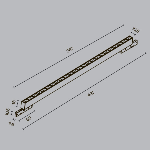 Трековый светильник Technical TR193-1-20W2.7K-M-B Трековый светильник Technical TR193-1-20W2.7K-M-B