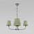Подвесная люстра Eurosvet Milos 60153/6 никель