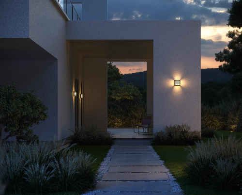 Настенный светильник (бра) Outdoor O020WL-L10B3K Настенный светильник (бра) Outdoor O020WL-L10B3K