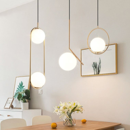 Подвесной Светильник Hoop Duo Бронза By Imperiumloft