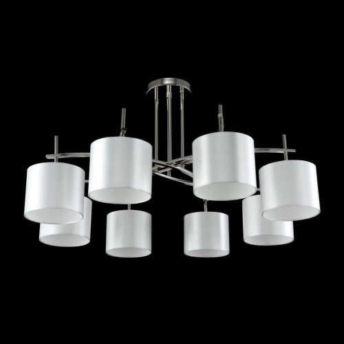 Потолочная люстра Crystal Lux Sergio PL8 Nickel