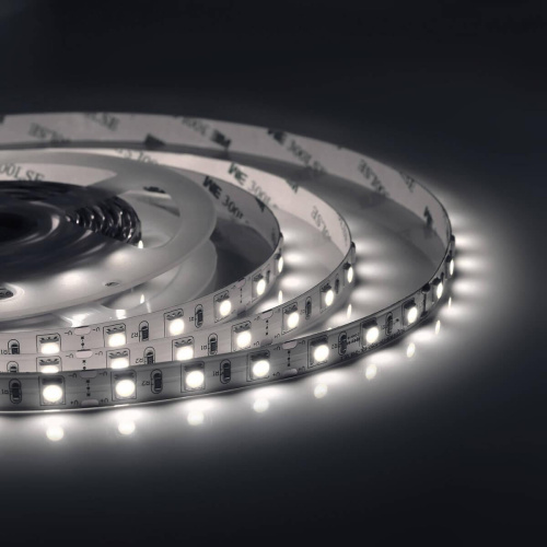 Светодиодная лента Apeyron 14,4W/m 60Led/m 5050SMD холодный белый 3M 229BL Светодиодная лента Apeyron 14,4W/m 60Led/m 5050SMD холодный белый 3M 229BL