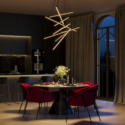 Подвесной светильник Maytoni MOD016PL-L96BK Подвесной светильник Maytoni MOD016PL-L96BK