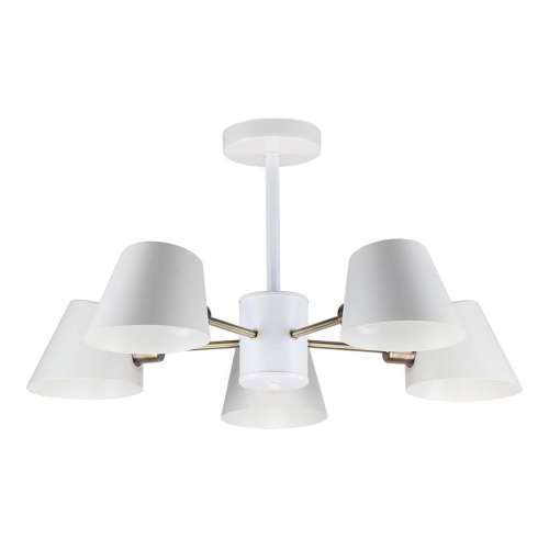 Потолочная люстра IMEX MD.9130-5-S WH+AB Потолочная люстра IMEX MD.9130-5-S WH+AB