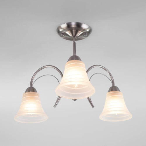 Потолочная люстра Eurosvet Dana 30173/3 сатин-никель