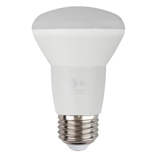 Лампа светодиодная ЭРА E27 8W 4000K матовая ECO LED R63-8W-840-E27