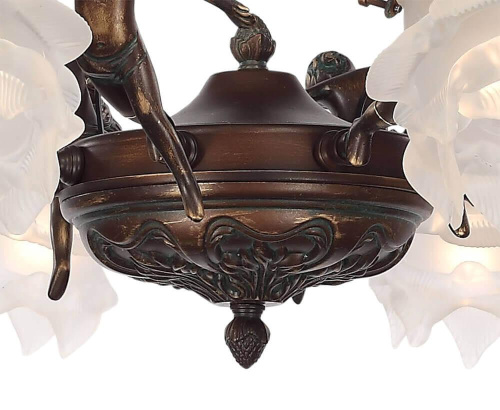 Подвесная люстра Lumien Hall Эльза H17050/8PCRG Подвесная люстра Lumien Hall Эльза H17050/8PCRG