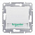 Выключатель кнопочный с подсветкой и полем для надписи Schneider Electric Sedna 10A 250V SDN1600321