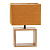 Настольная лампа Uniel UML-B401 E27 Orange/Wood UL-00010955