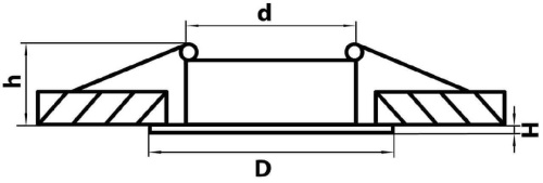 Встраиваемый светильник Lightstar Levigo 010017