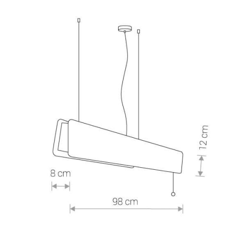 Подвесной светодиодный светильник Nowodvorski Oslo 9315 Подвесной светодиодный светильник Nowodvorski Oslo 9315