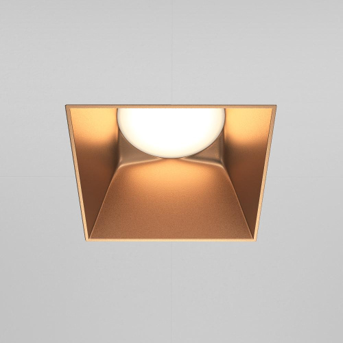 Встраиваемый светильник Technical DL051-01-GU10-SQ-WMG