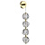 Бра Odeon Light L-Vision Jemstone 5085/17WL
