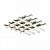 Потолочный светодиодный светильник Freya Grid FR6003CL-L78CH