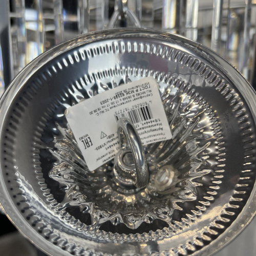 Люстра Rh 1920S Odeon Clear Glass Fringe Chandelier D80 Chrome By Imperiumloft