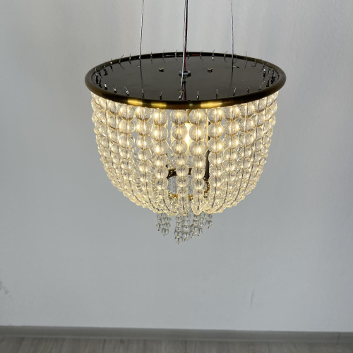 Потолочная Люстра Jacqueline White Sconce Brass By Imperiumloft